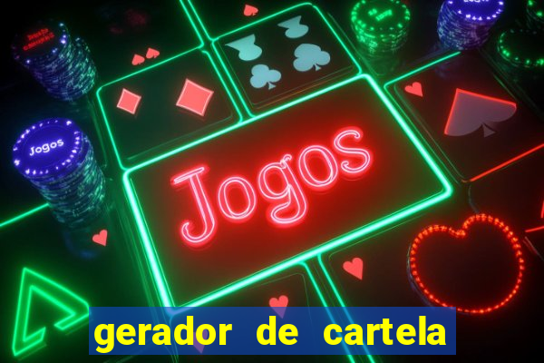 gerador de cartela de bingo